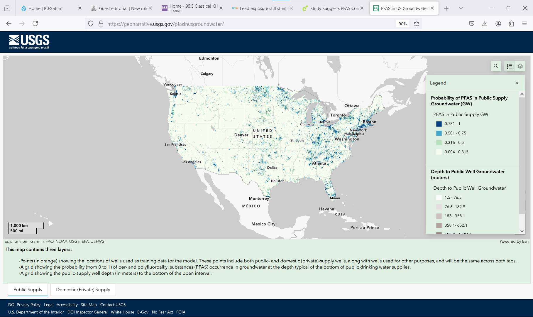 PFAS Map