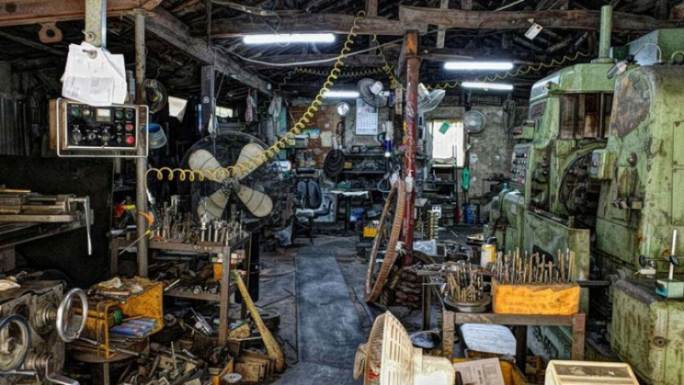 Thematic image of a metal workshop.