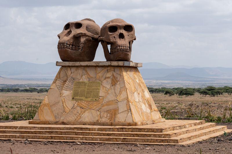 Olduvai Gorge was home to some of the earliest hominids.